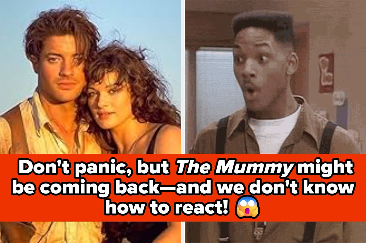 People Are Absolutely Screaming And Throwing Up At The News That Brendan Fraser And Rachel Weiz Might Reunite For A New 'The Mummy' Film