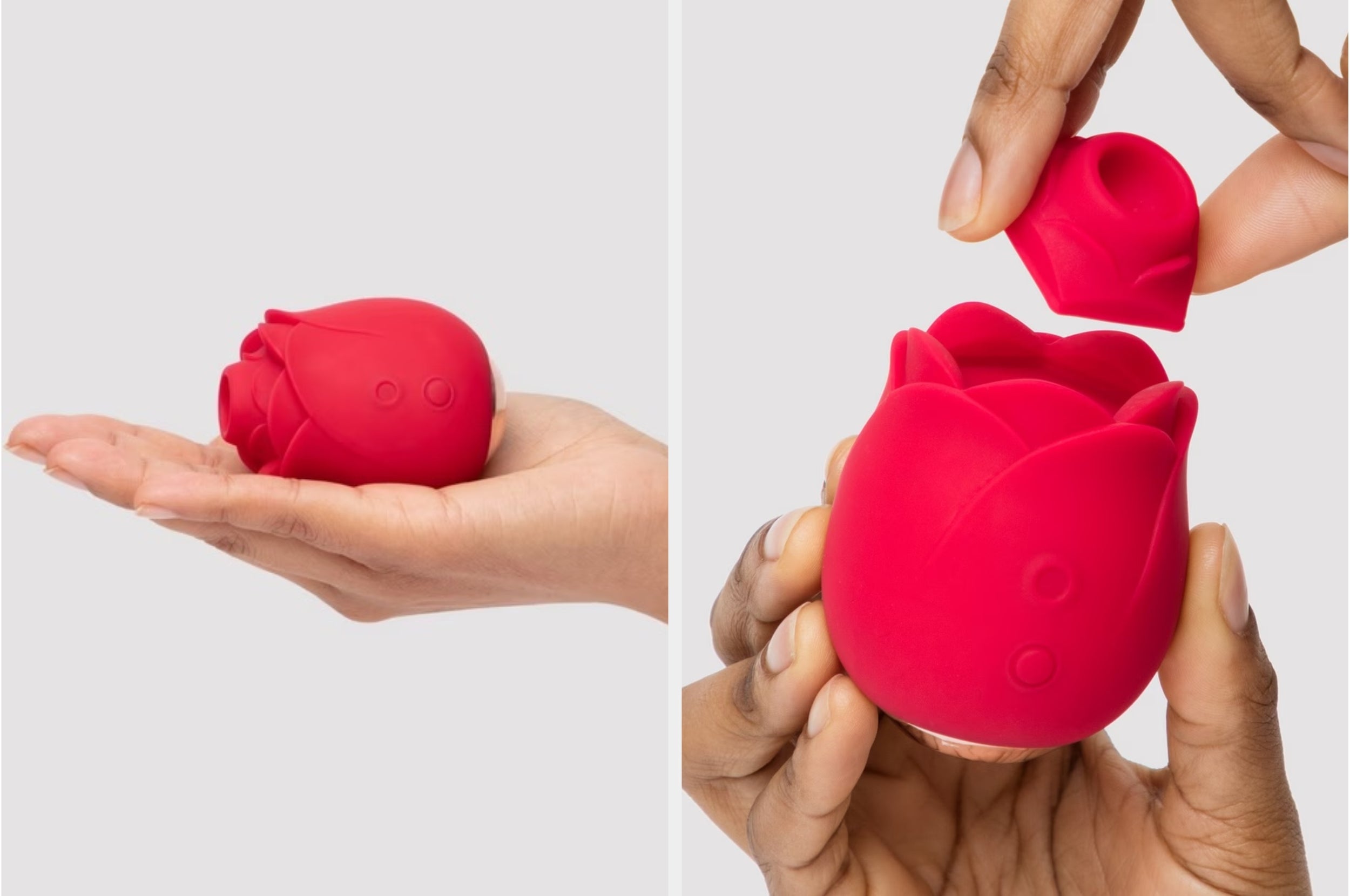 buzzfeed rose toy Rose Toy for Woman Vibrating - Rose Stimulator with 10 Modes, Personal  Massager main image 1
