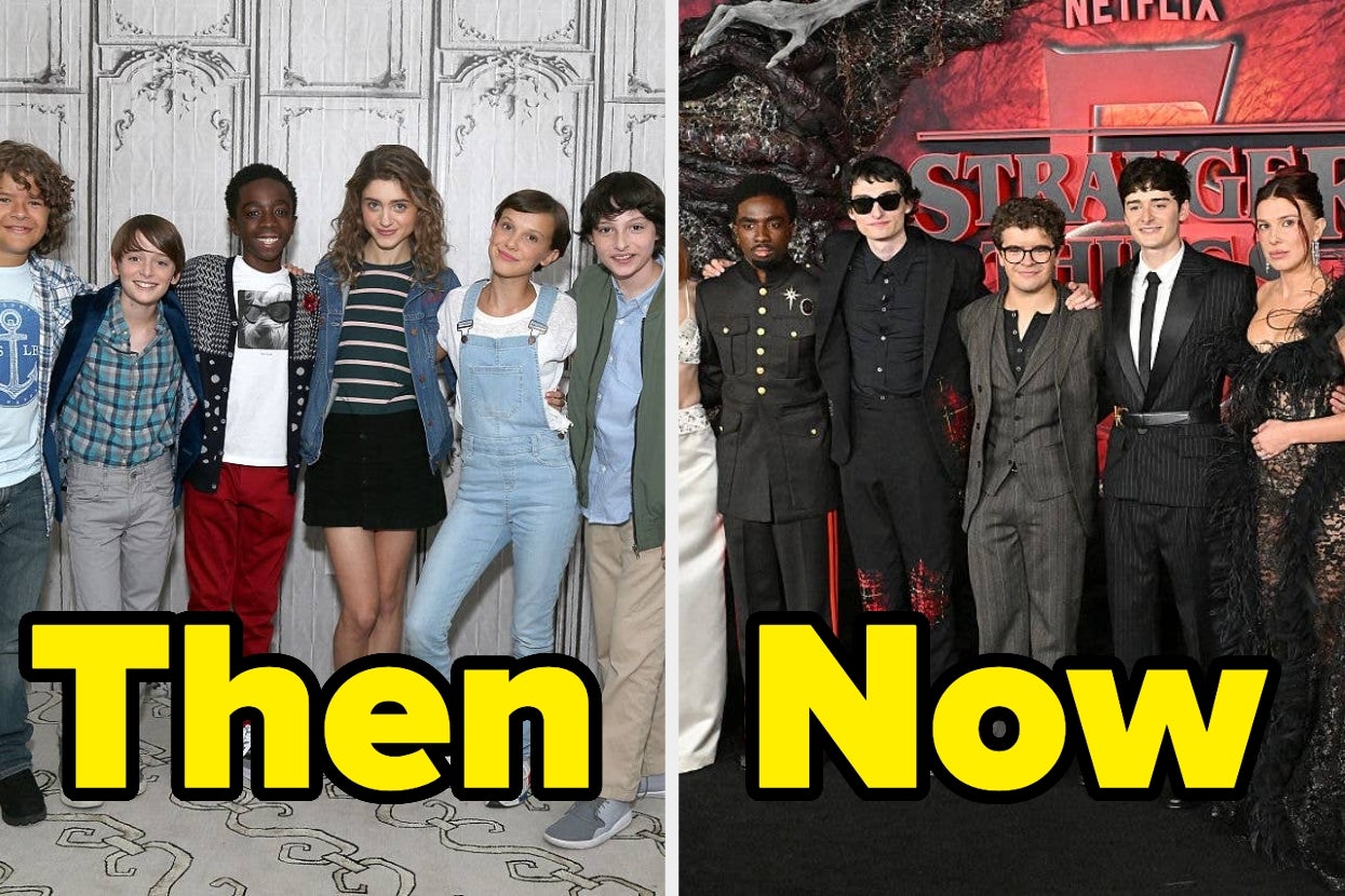 These Pictures Show How Everyone From "Stranger Things" Transformed From Season 1 Vs. Season 5