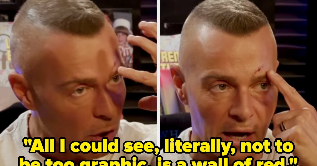 Why '90s Heartthrob Joey Lawrence Is Sporting Those Mysterious Face Injuries
