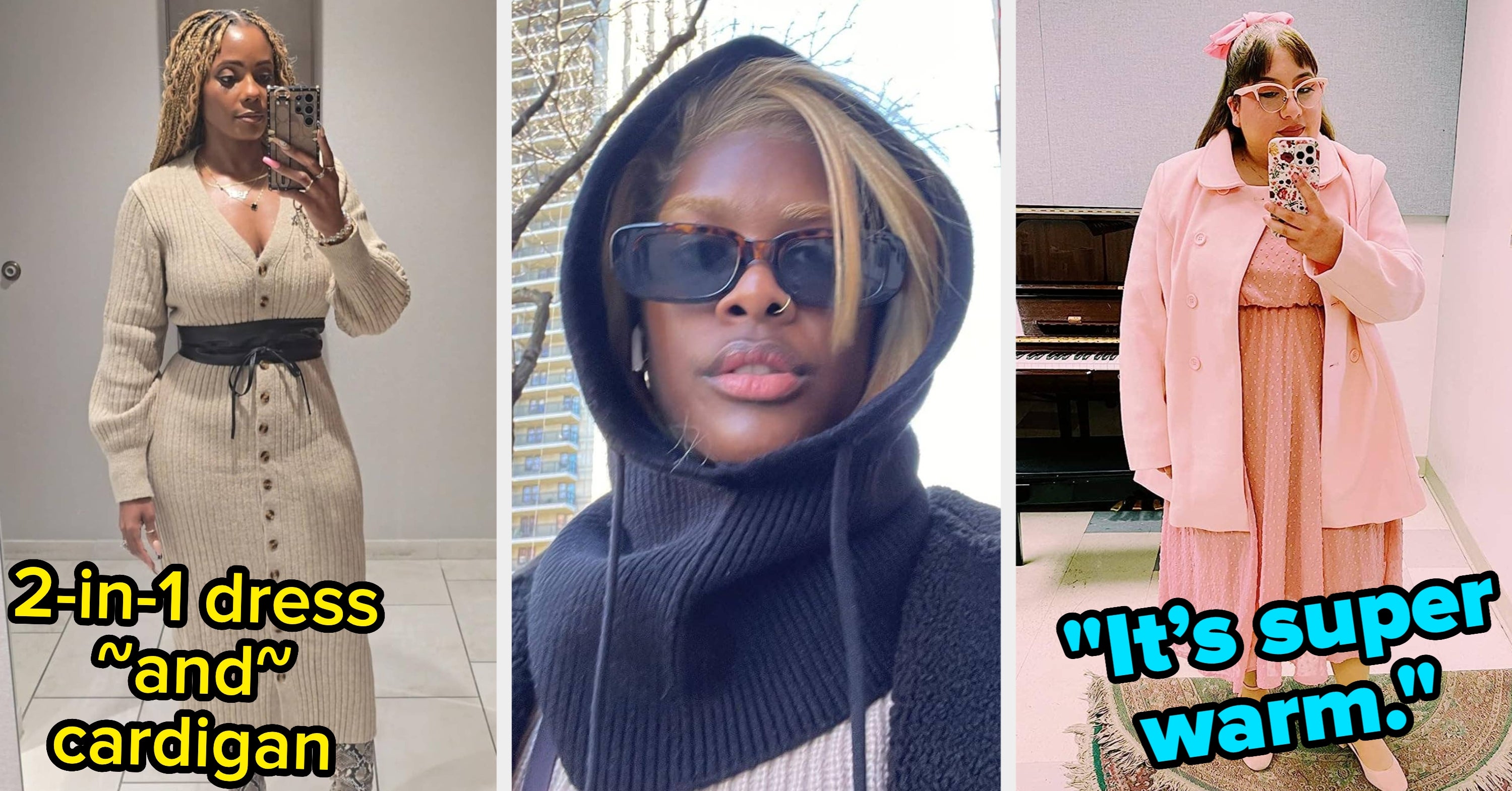 28 Cold Weather-Friendly Pieces That’ll Keep You Warm *And* Chic During The Holidays