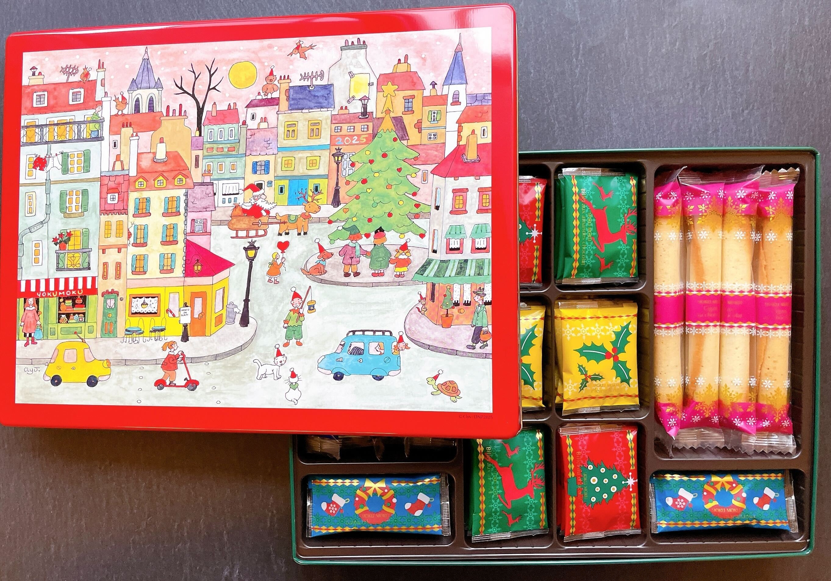 待ってたよ～！ヨックモックの「2025年クリスマス限定缶」にときめきが