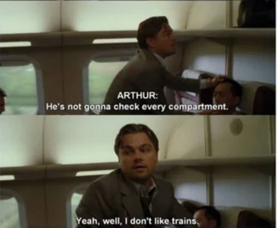 Inception Quotes Train