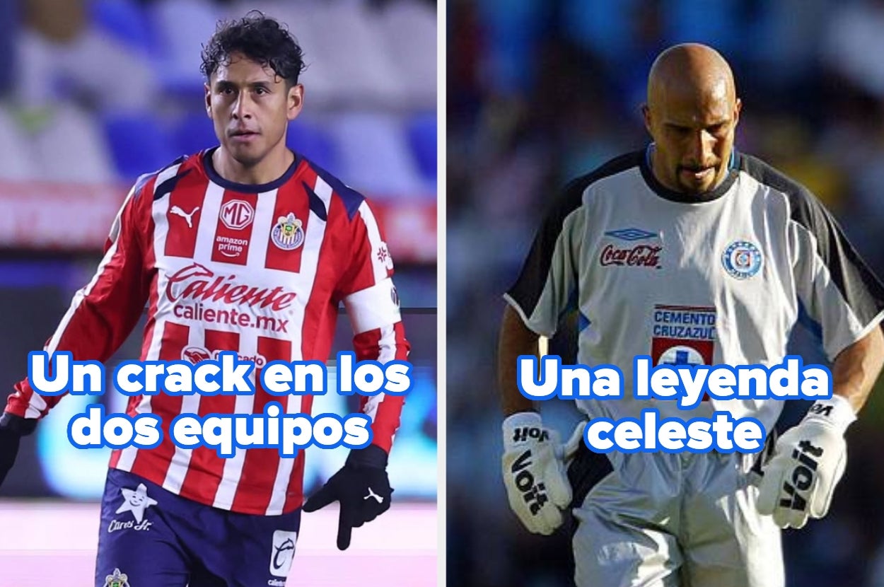 Solo un verdadero experto recordará qué jugadores estuvieron en Cruz Azul y Chivas