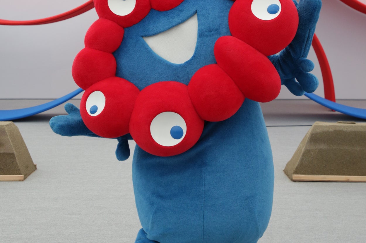 公式キャラクター・ミャクミャク（時事）