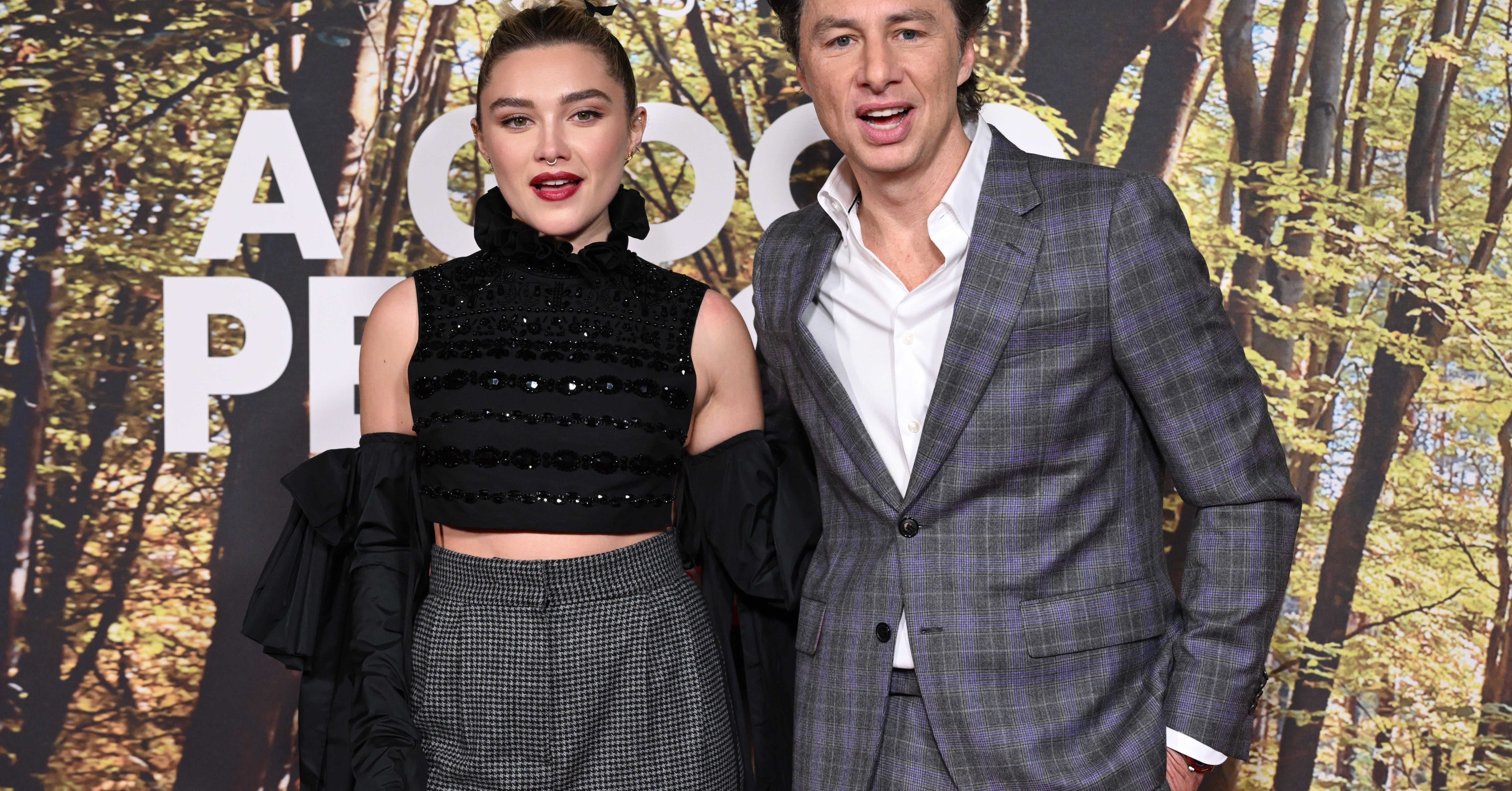 Florence Pugh’s Rare Comments About Zach Braff Age Gap