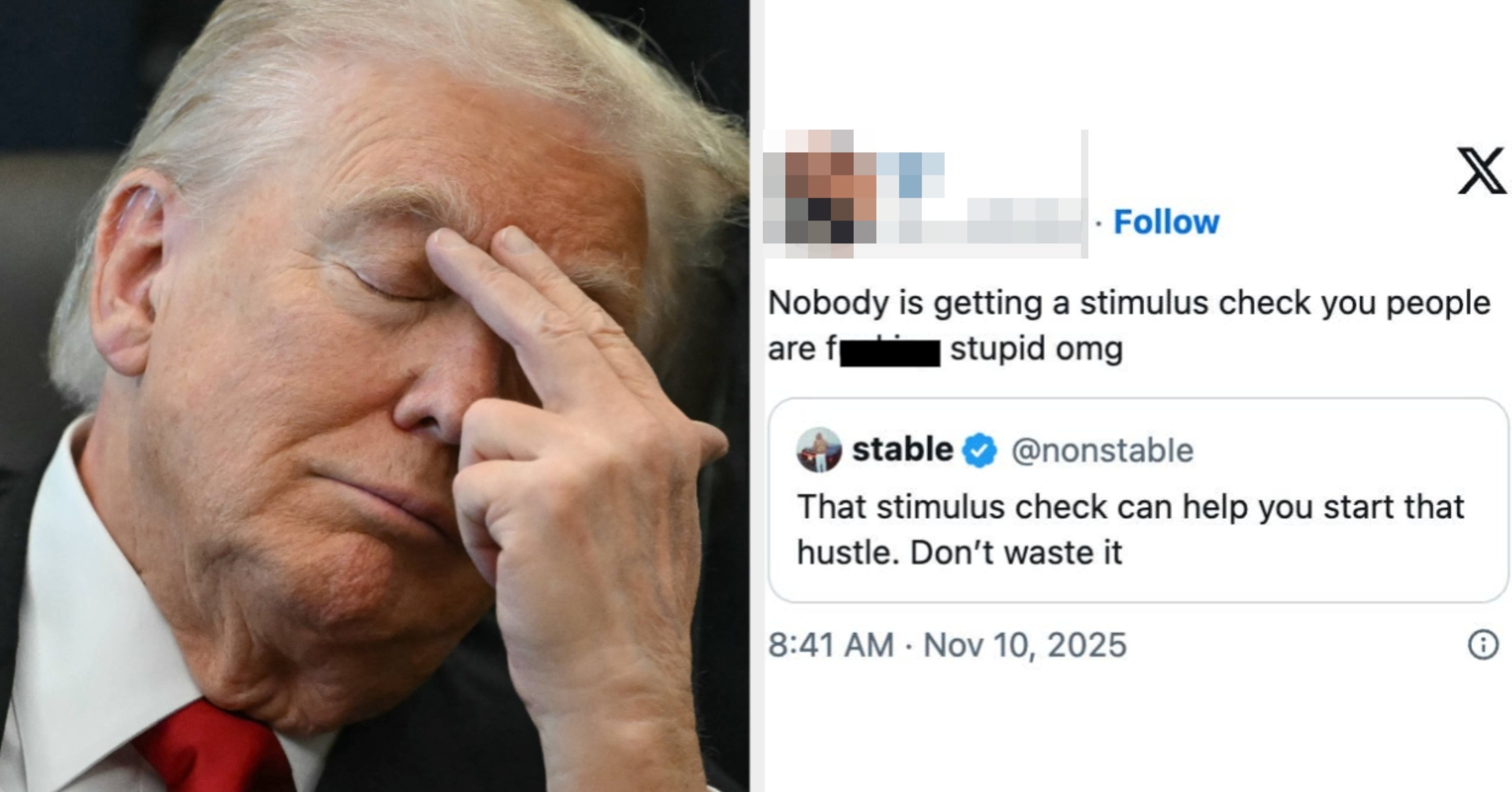 People Are Divided After Trump Claimed Americans Could Get A $2,000 Tariff "Dividend" Check