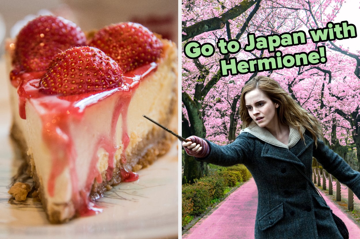 Enjoy Some Dessert And Get A "Harry Potter" Character To Go On Vacation With