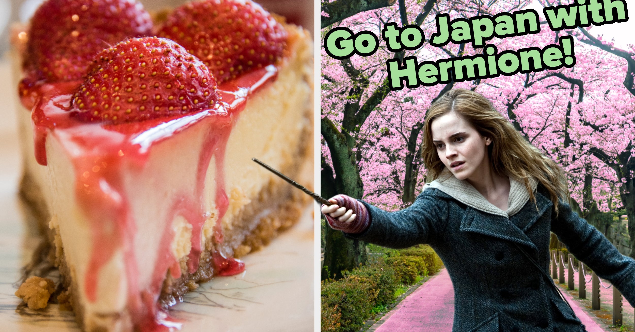 Enjoy Some Dessert And Get A "Harry Potter" Character To Go On Vacation With