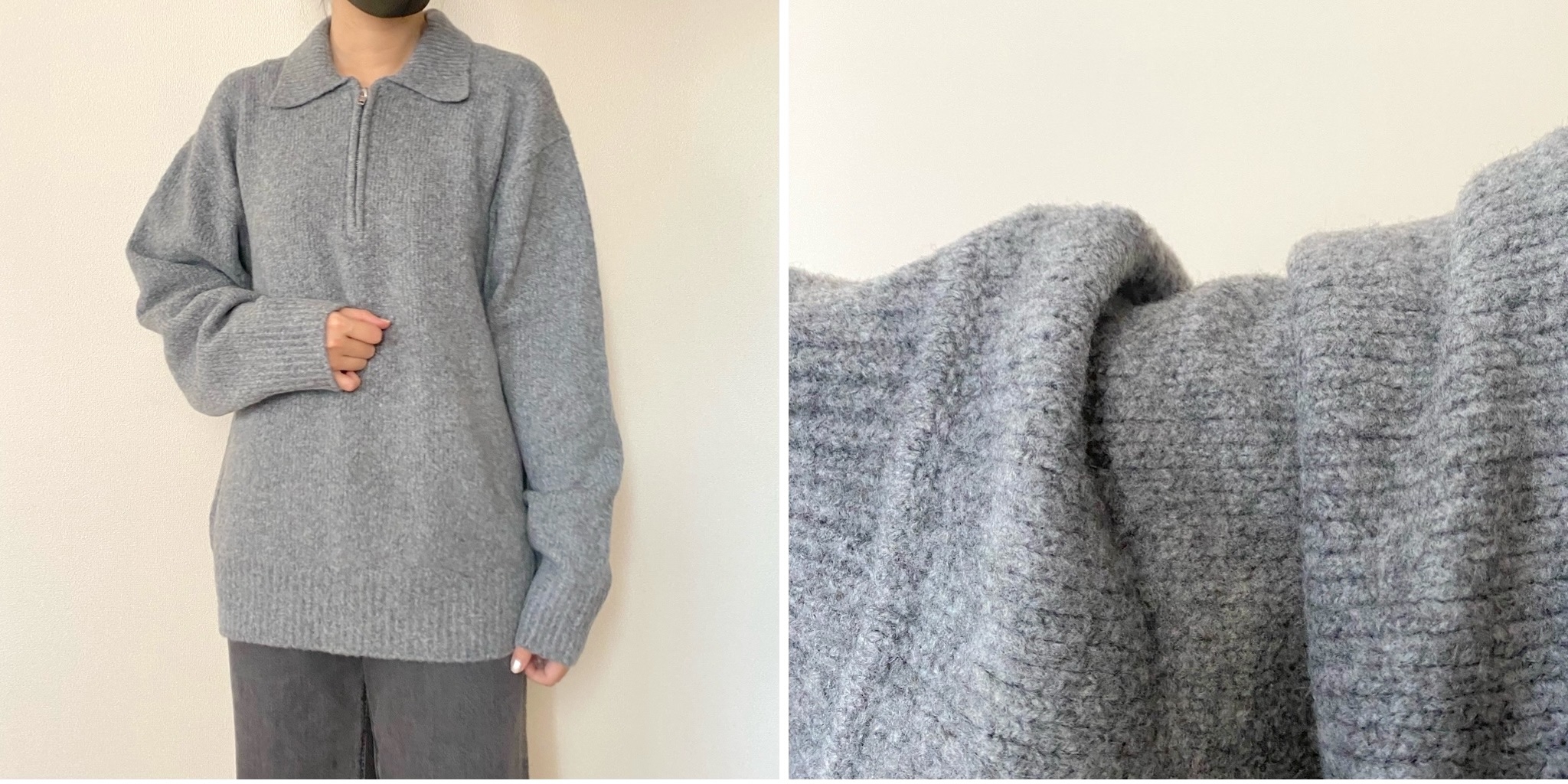 2990円→1990円はお得だって…！GUの「ふんわりニット」体型カバーも