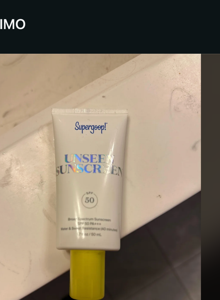 Reddit-innlegg med et hudpleieprodukt merket som 