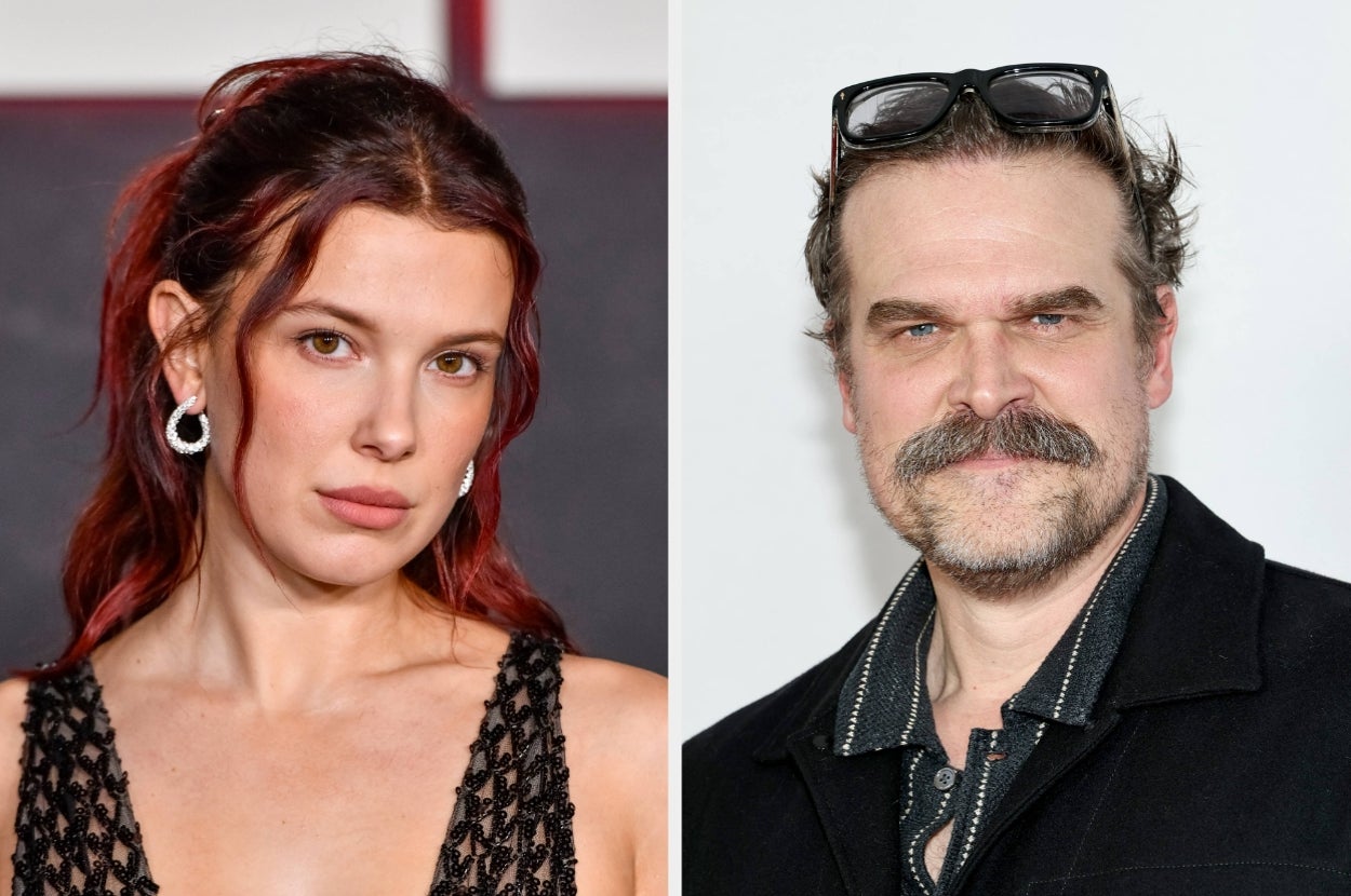 Just Days After His Viral Red Carpet Appearance With Millie Bobby Brown, David Harbour Was Pictured Looking Unrecognizable While Filming His New Movie