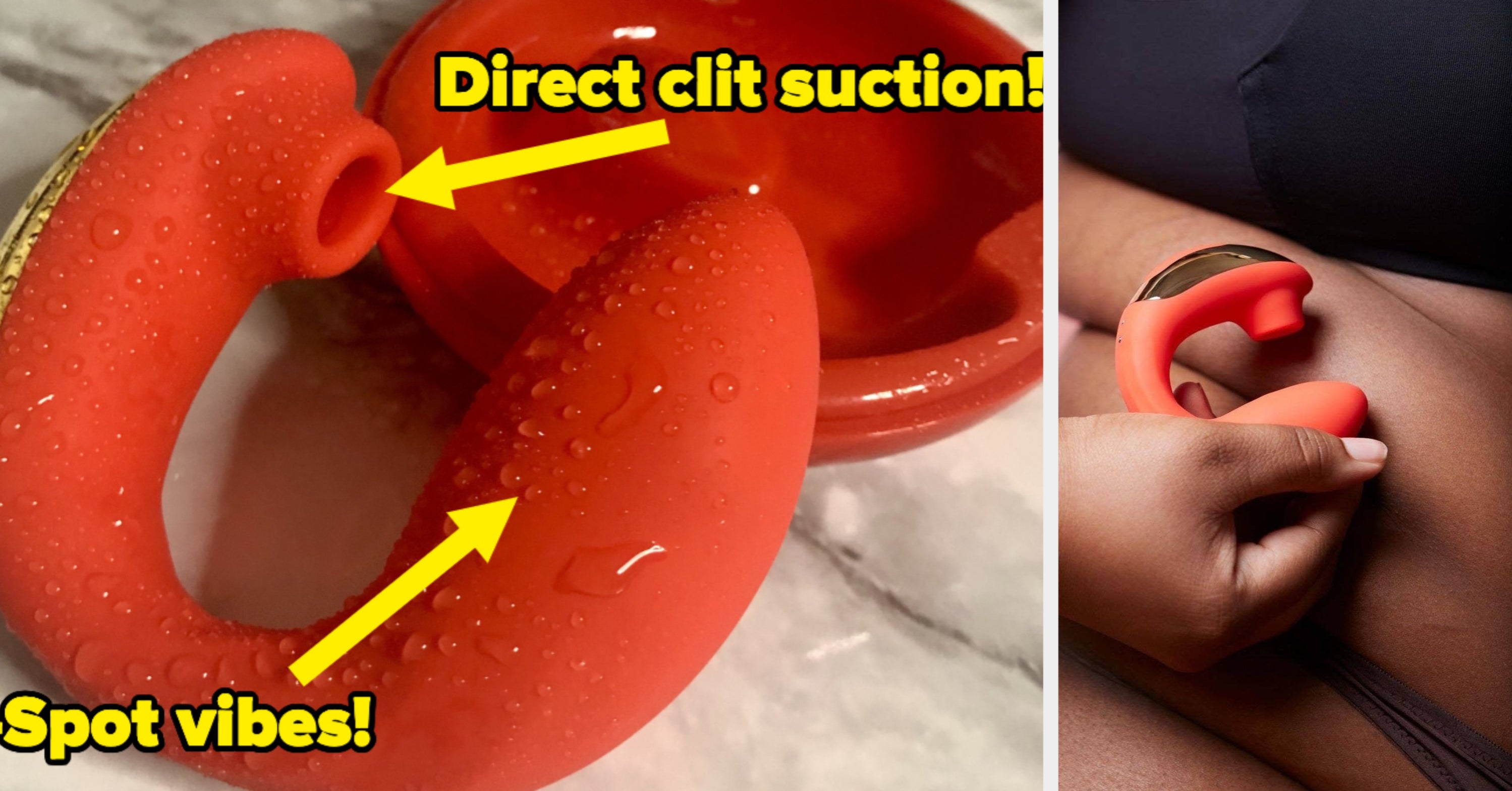 mr handy sex toy U' shape Clit Suction G Spot Vibration Stimulator main image 0