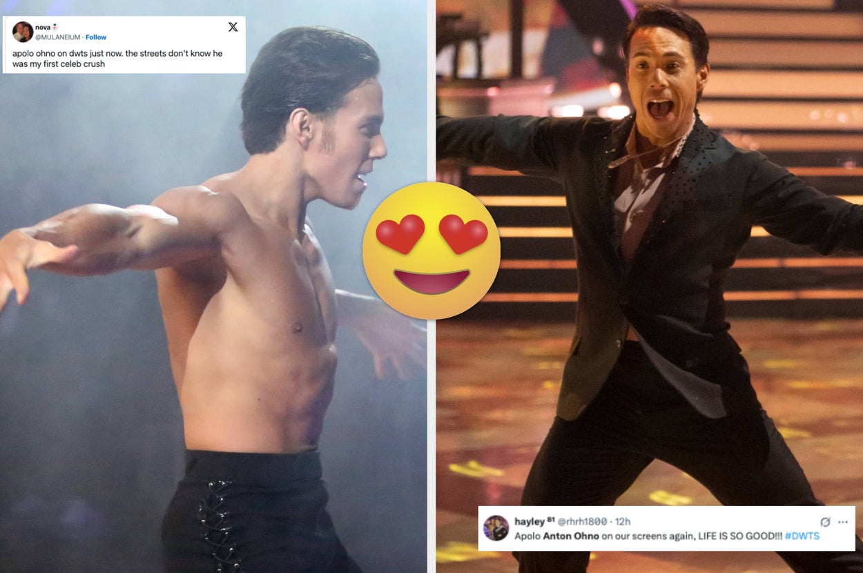 Apolo Anton Ohno Just Returned To "Dancing With The Stars," And Twitter Is Swooning Over Him Like It's 2008