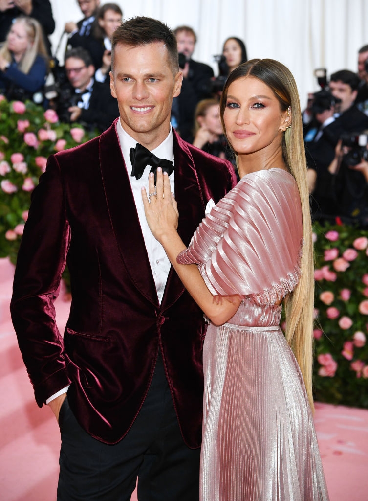 Gisele and Tom astatine an event