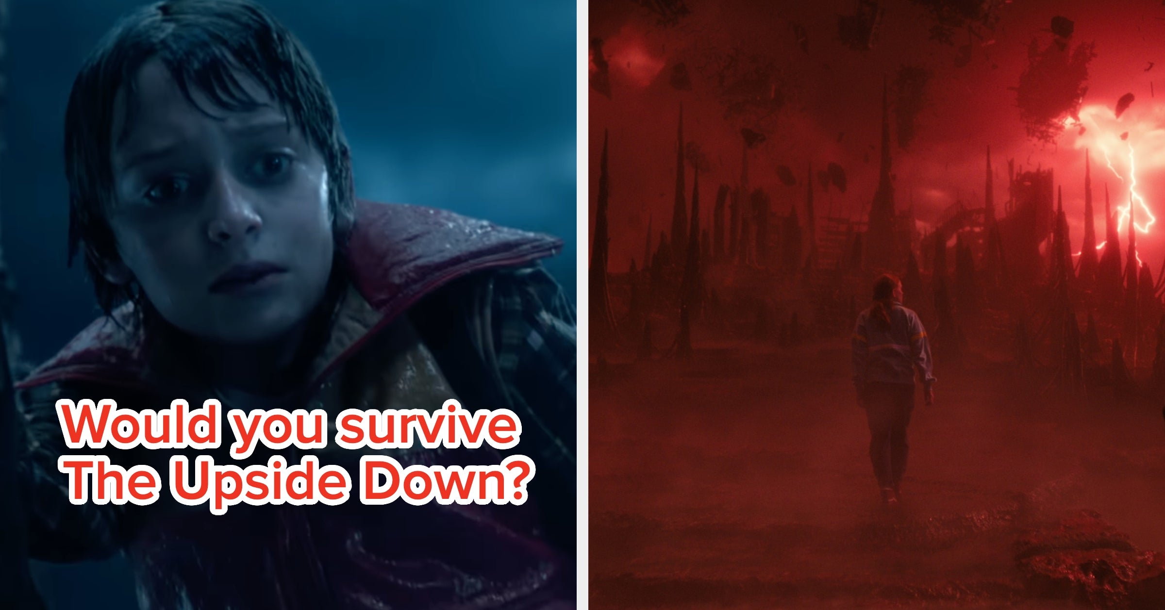 Only True "Stranger Things" Fans Can Survive The Upside Down