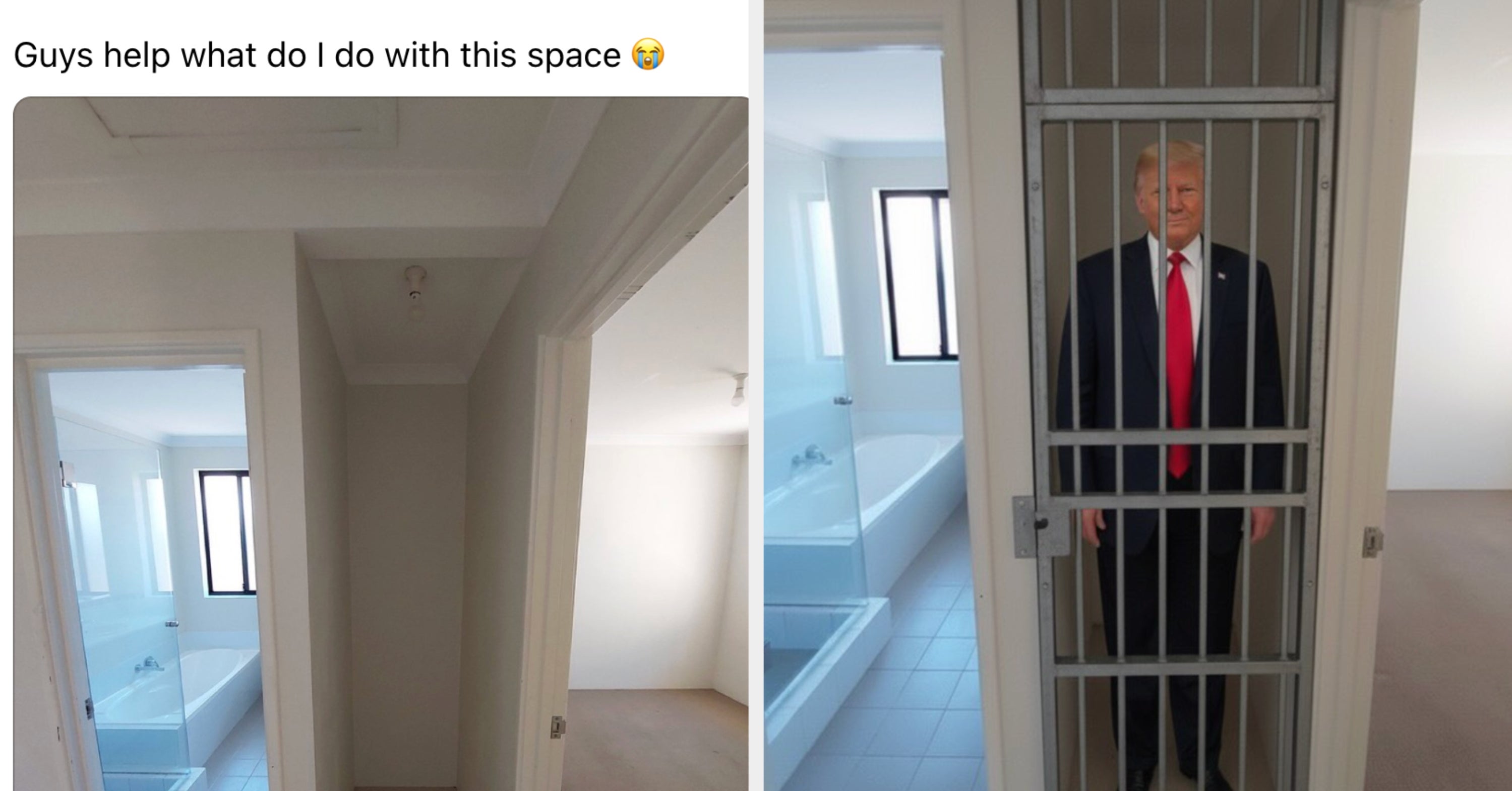 People Are Sharing Hilariously Chaotic Solutions For This Awkward Space In Someone's Home