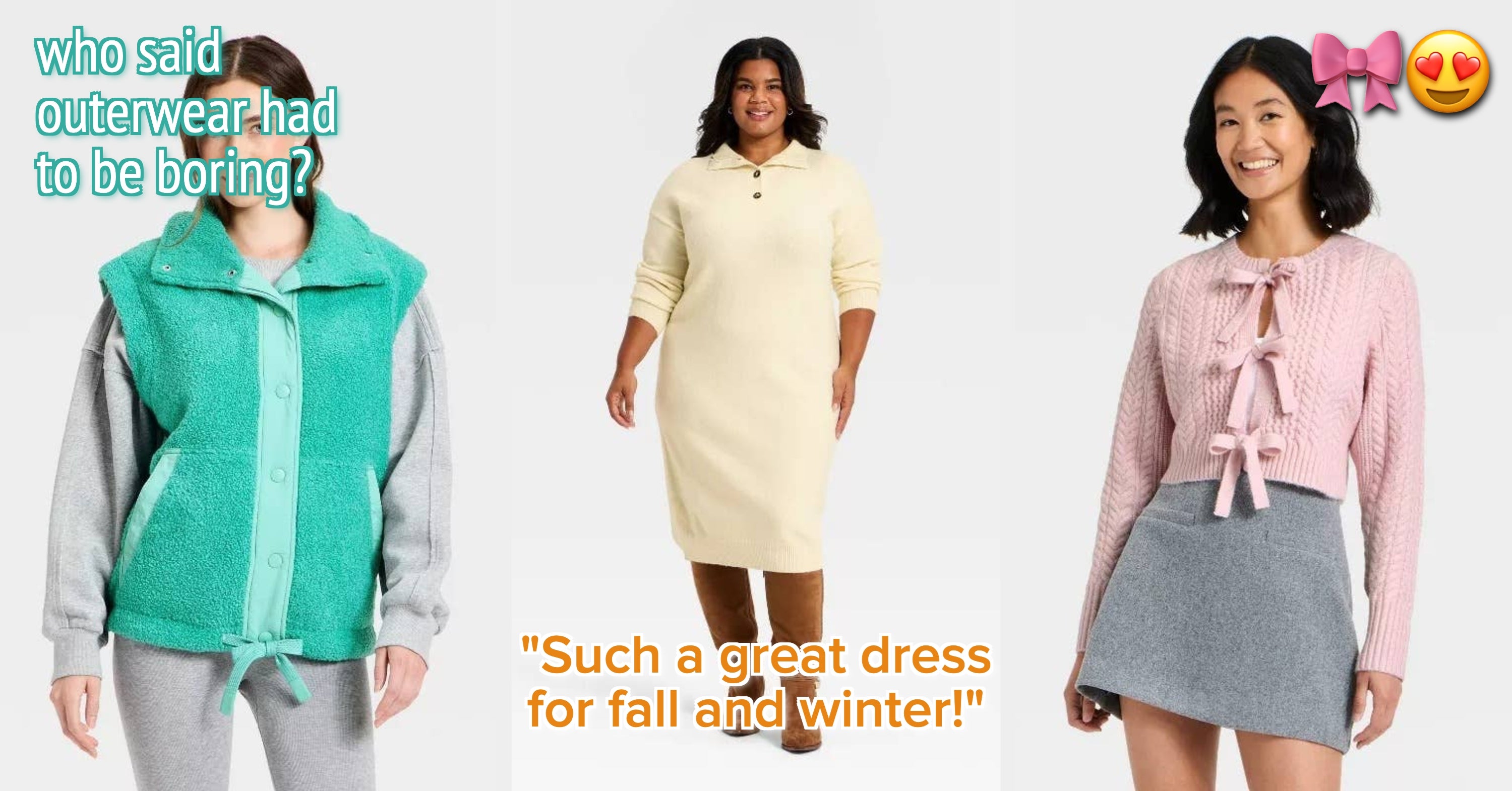 25 Things From Target That'll Make Your Wardrobe Nice 'N Cozy