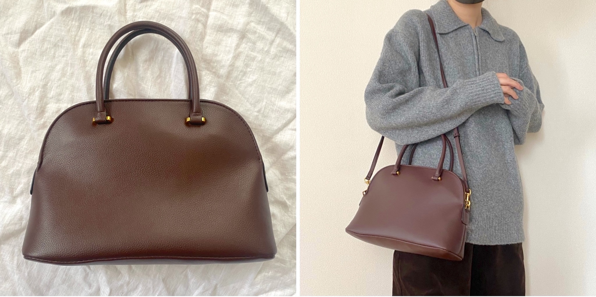 ハイブランドみたいな高級感！ZARAの「高見えバッグ」見た目以上に収納