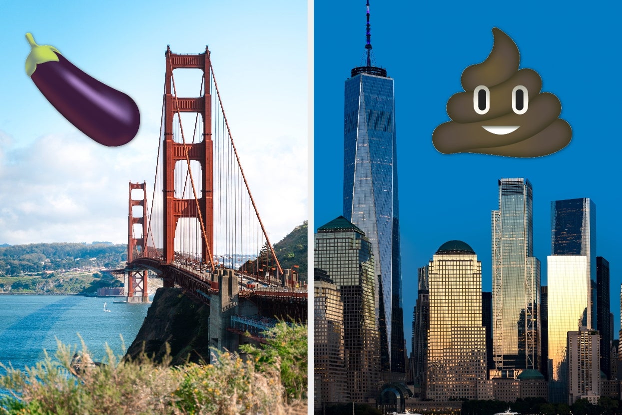 Choose Your Favorite American Destinations And We Will Guess Your Most-Used Emoji