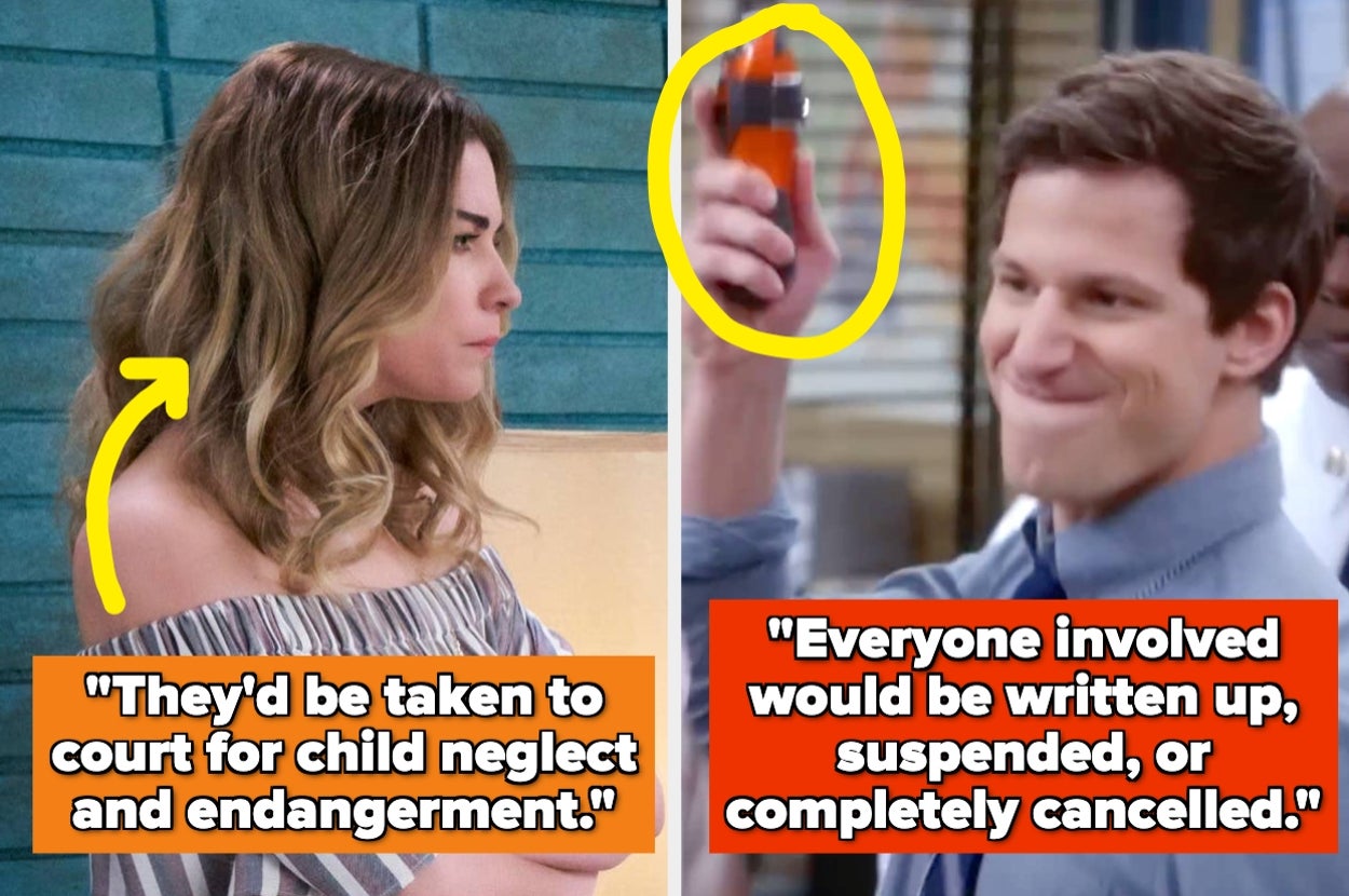 15 "Innocent" Scenes From TV Shows That Would Get Someone Completely Dragged If They Happened In Real Life