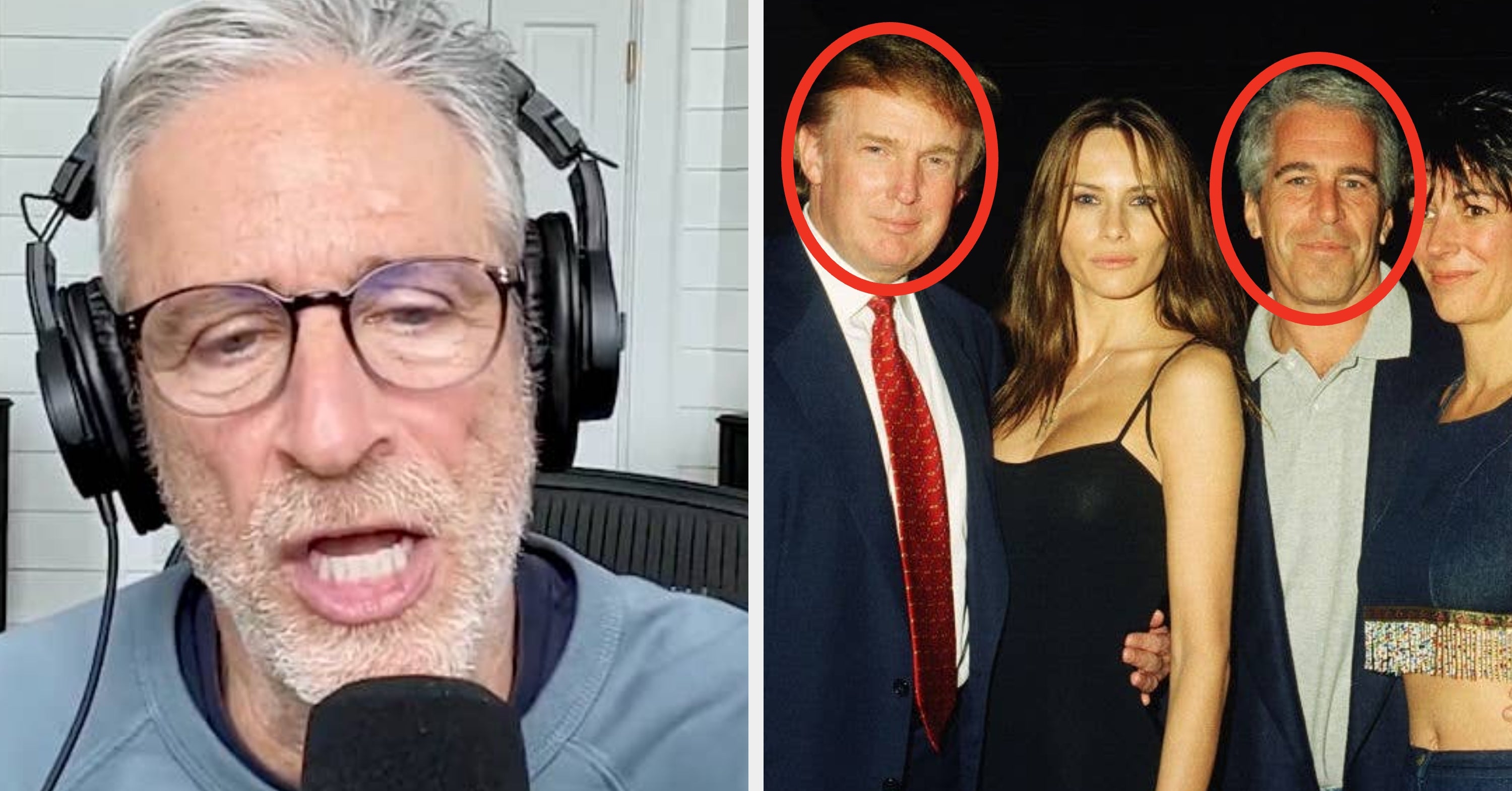 Jon Stewart Just Made A Blunt Prediction About MAGA Supporters If Trump Is Found In The Epstein Files