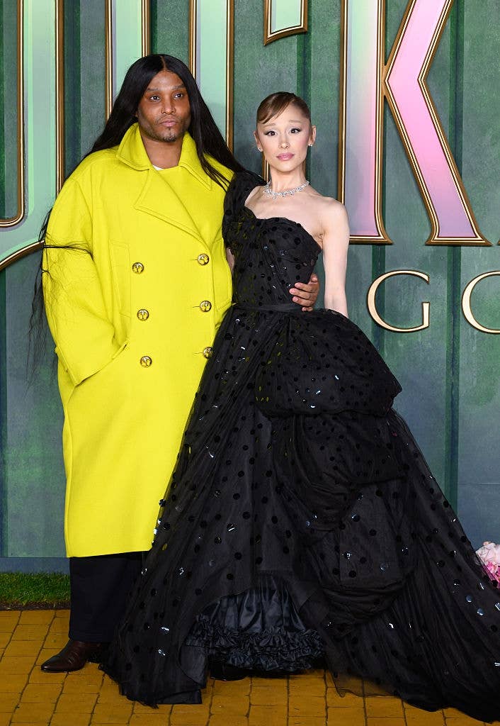 Ariana Grande And Law Roach Deliver Stunning Fashion On The 'Wicked: For  Good' Press Tour