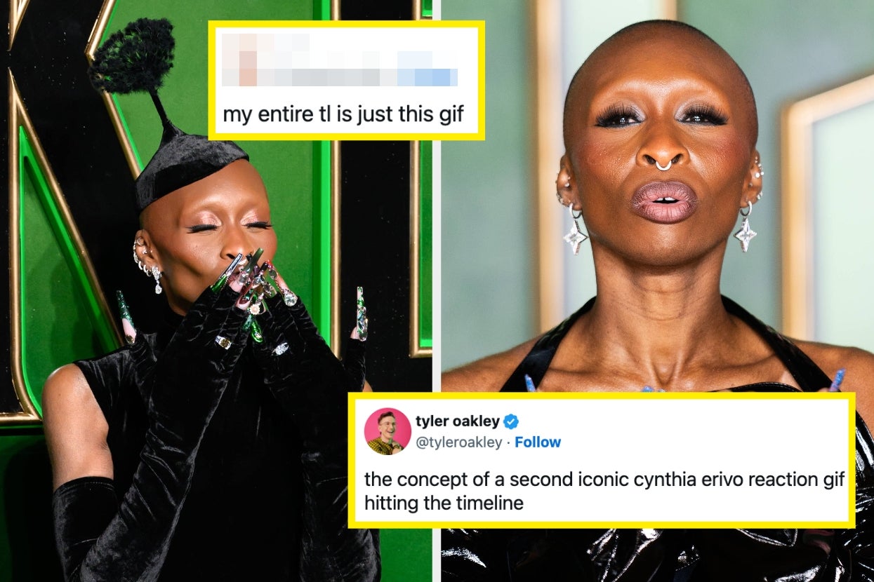 People Cannot Stop Using This Cynthia Erivo GIF On Twitter