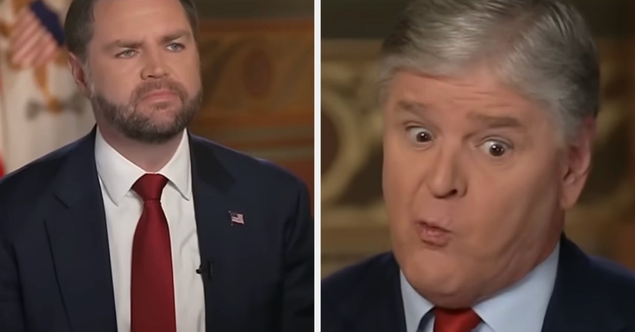 "Oh My God": People Are Calling Out This Very Interesting Detail About Vice President JD Vance During His Latest Interview, And I Need To Know Your Thoughts