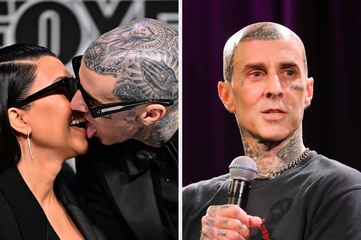 Travis Barker's List Of Favorite Things About Kourtney Kardashian Is Going Viral Because People Think It's Low-Key Kind Of Shallow