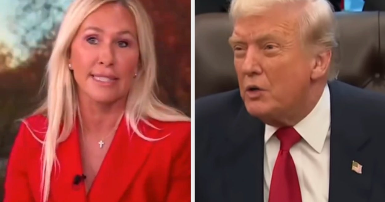 "I Don't Worship Or Serve Donald Trump": Trump Just Called For Marjorie Taylor Greene To Be Primaried — And MTG Responded