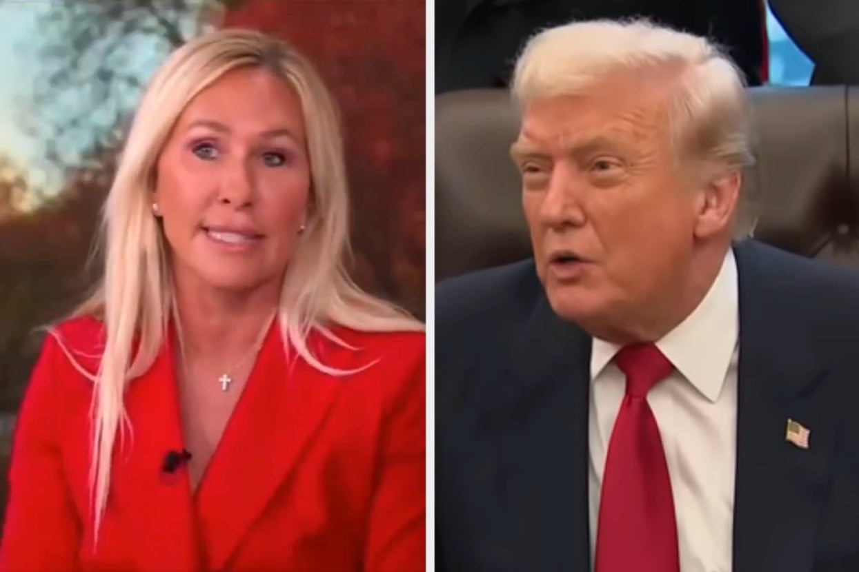 Marjorie Taylor Greene's Response To Donald Trump Withdrawing His Endorsement Of Her Is Going Viral