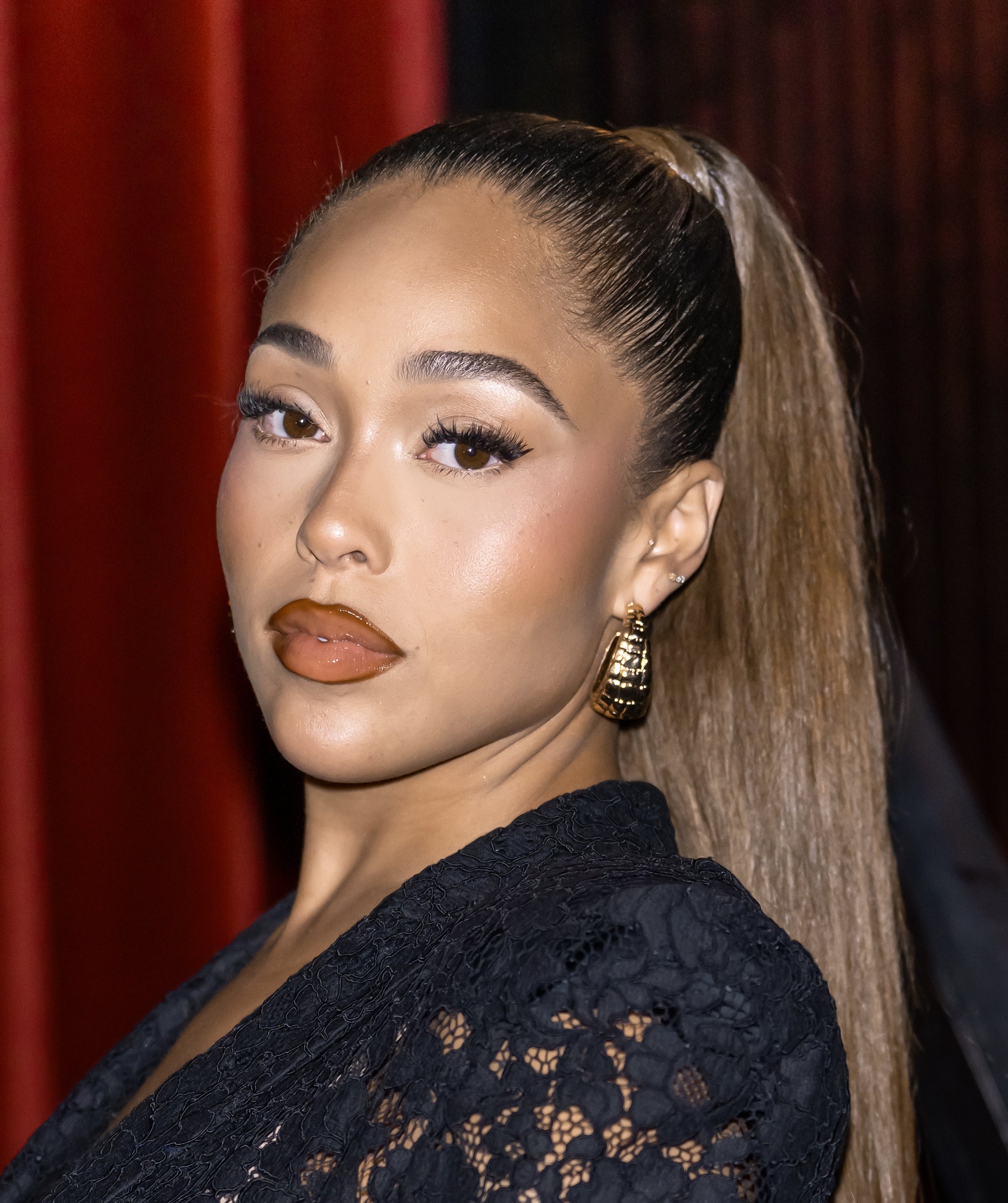 Jordyn Woods Defends Boyfriend During Awkward Interview