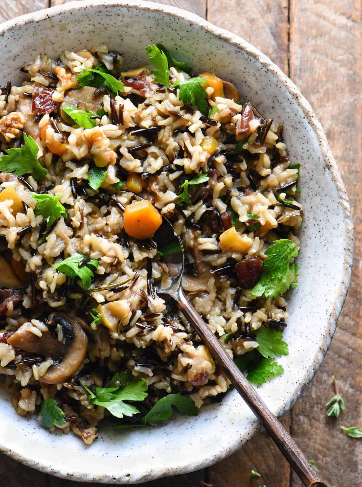 Thanksgiving Rice Pilaf