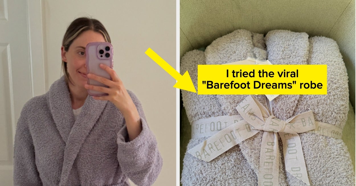 If You Need Me, I'll Be Wearing The Viral Supremely Plush Barefoot Dreams Robe Around The House All Winter