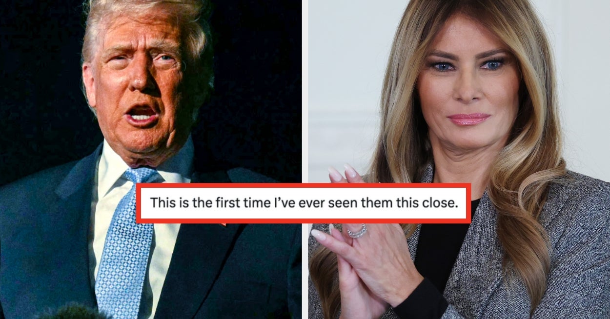 The Official White House Social Media Account Posted Photos Of Donald And Melania Trump "In Love," And People Had Thoughts