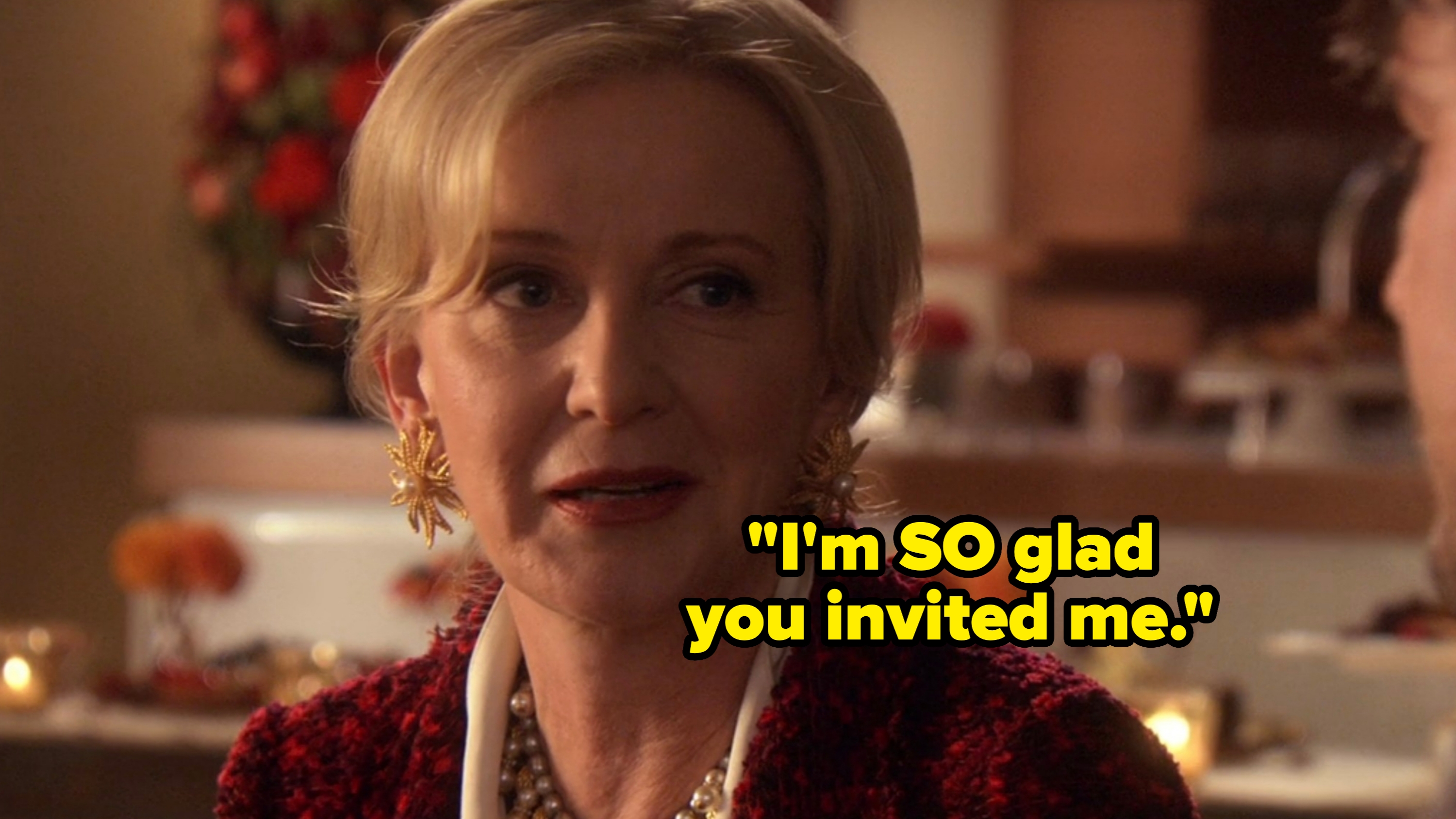  &quot;I&#x27;m truthful  gladsome  you invited me&quot;