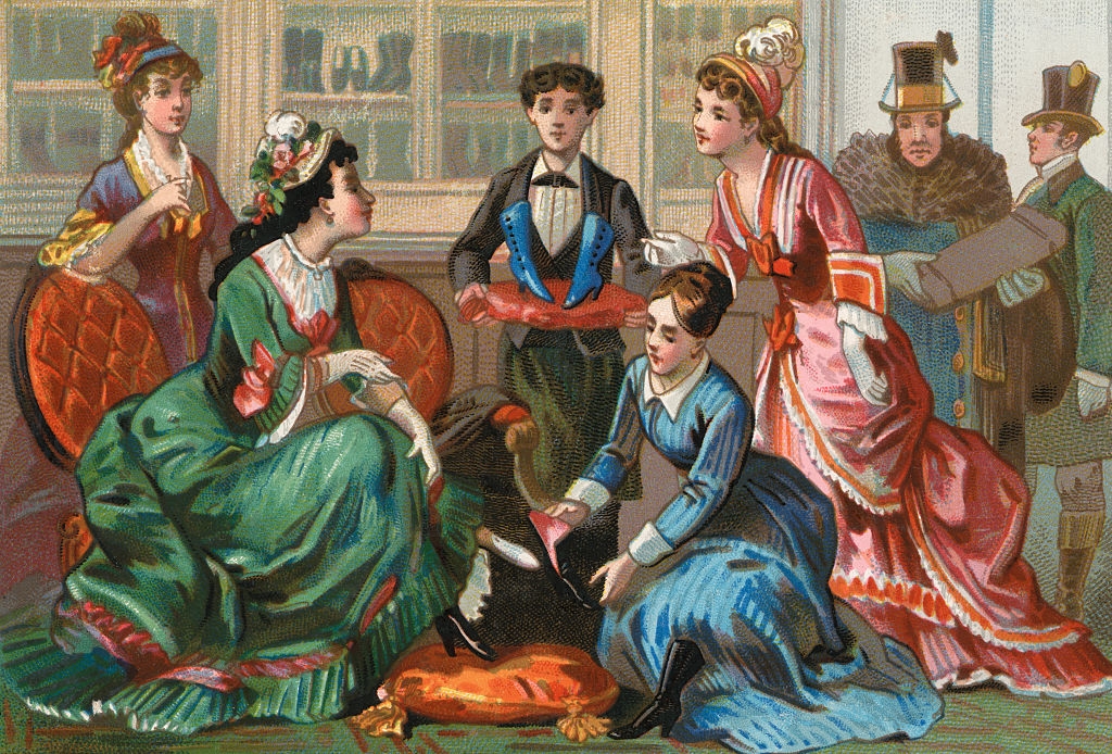 People successful  play  covering  stock  a moment; 1  holds a book, others are engaging, possibly  speechmaking  oregon  discussing something, successful  a vintage setting