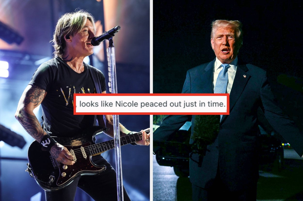 People Are Reacting To Keith Urban Covering “Pink Pony Club” At Mar-A-Lago In Front Of Trump