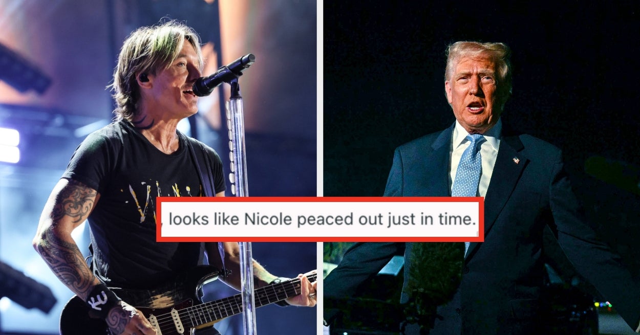 People Are Reacting To Keith Urban Covering "Pink Pony Club" At Mar-A-Lago In Front Of Trump