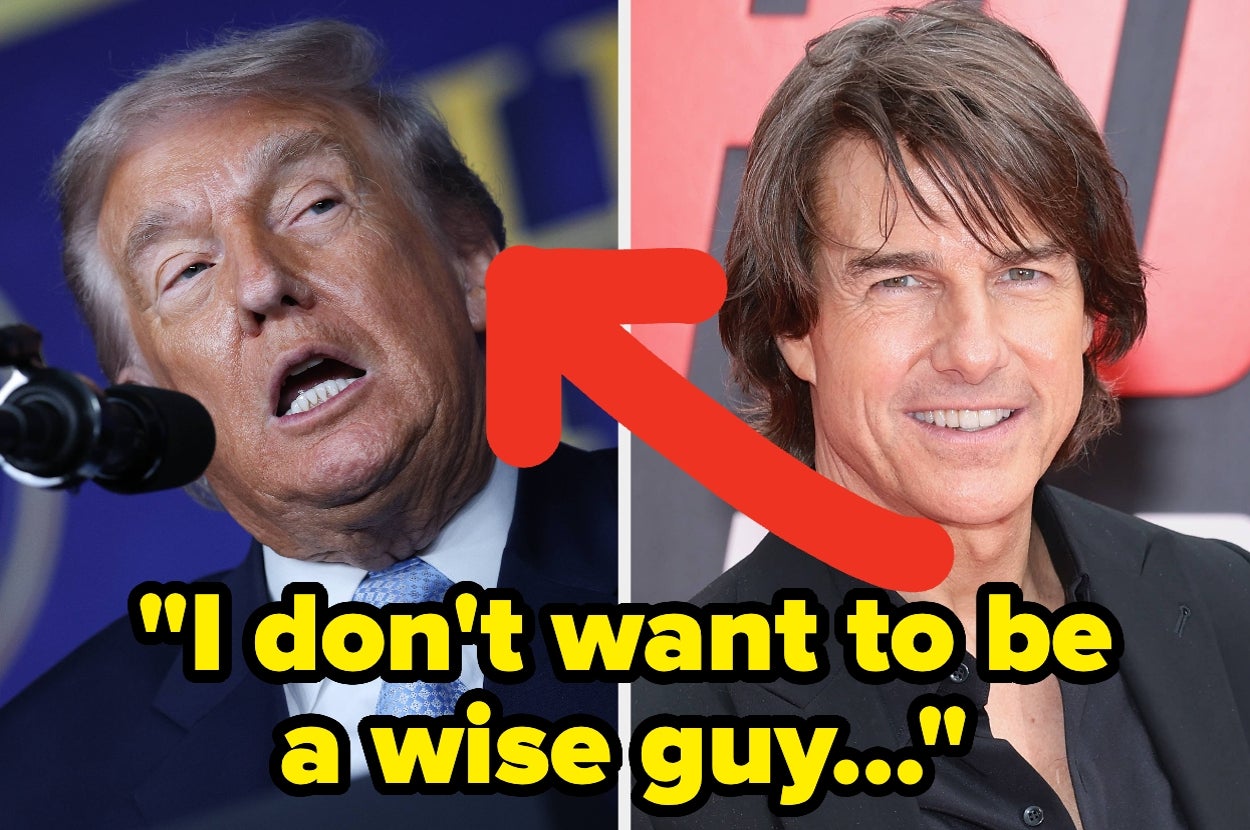 Donald Trump Just Took A Swipe At Tom Cruise, And It’s So Petty