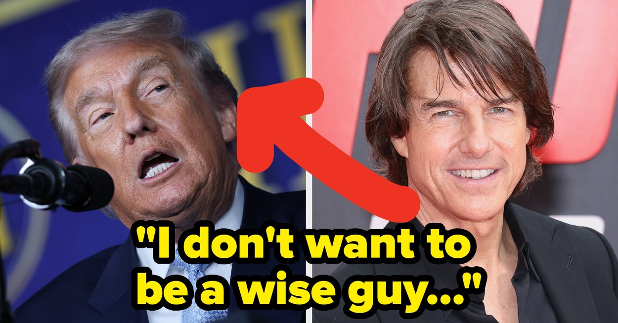 Donald Trump Just Took A Swipe At Tom Cruise, And It's So Petty