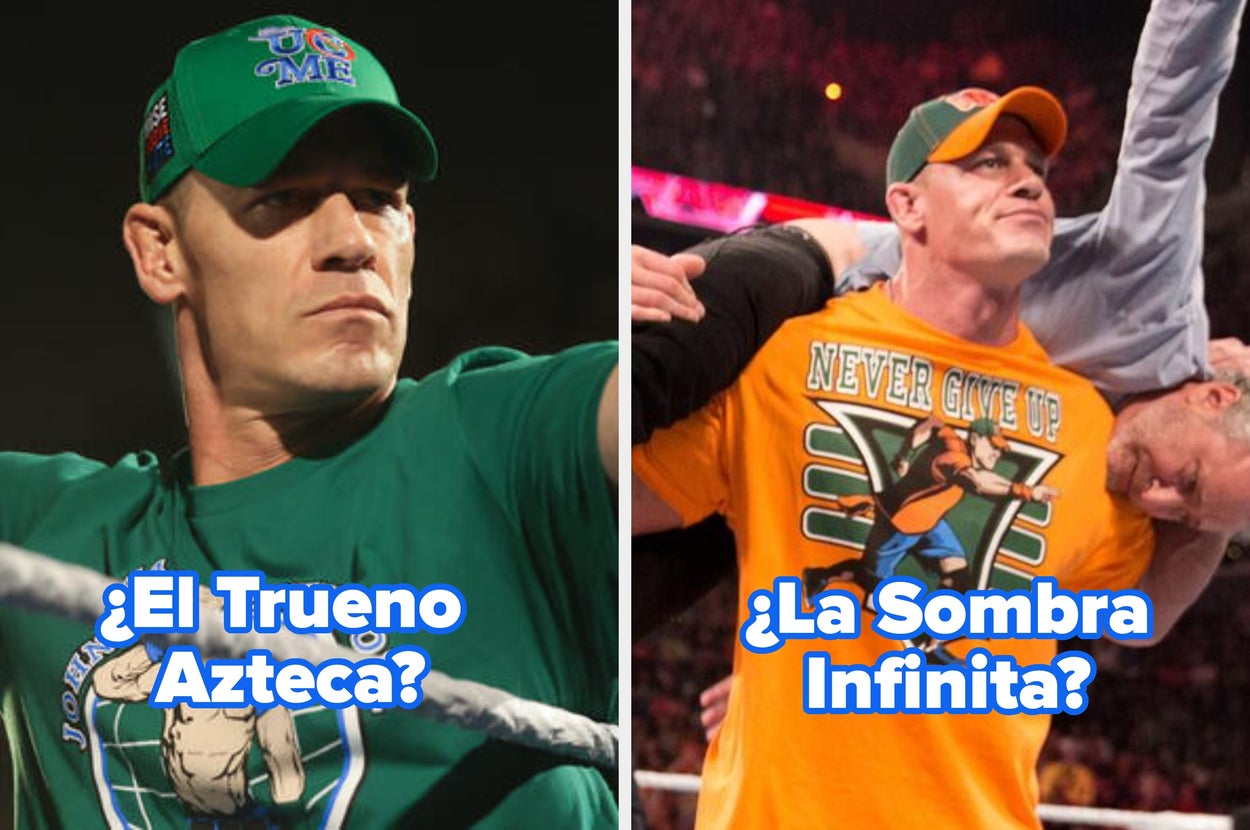 Dime tu nombre de luchador y te diré si le ganarías a John Cena