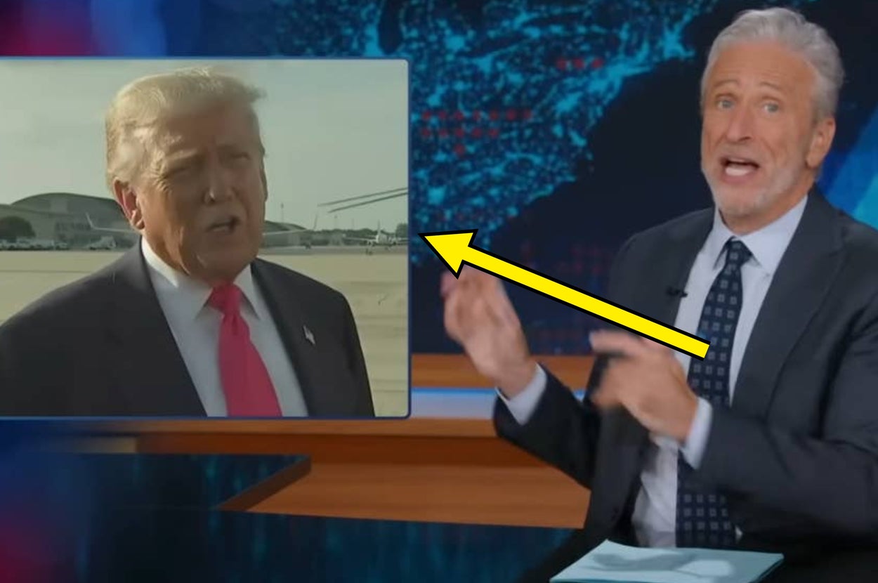Jon Stewart Explained How Donald Trump Is "Flailing" In Response To The Epstein Files, And The Evidence Is Brutal