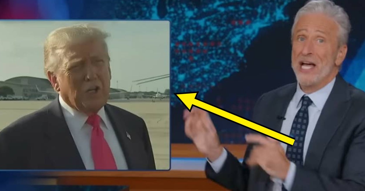Jon Stewart Explained How Donald Trump Is "Flailing" In Response To The Epstein Files