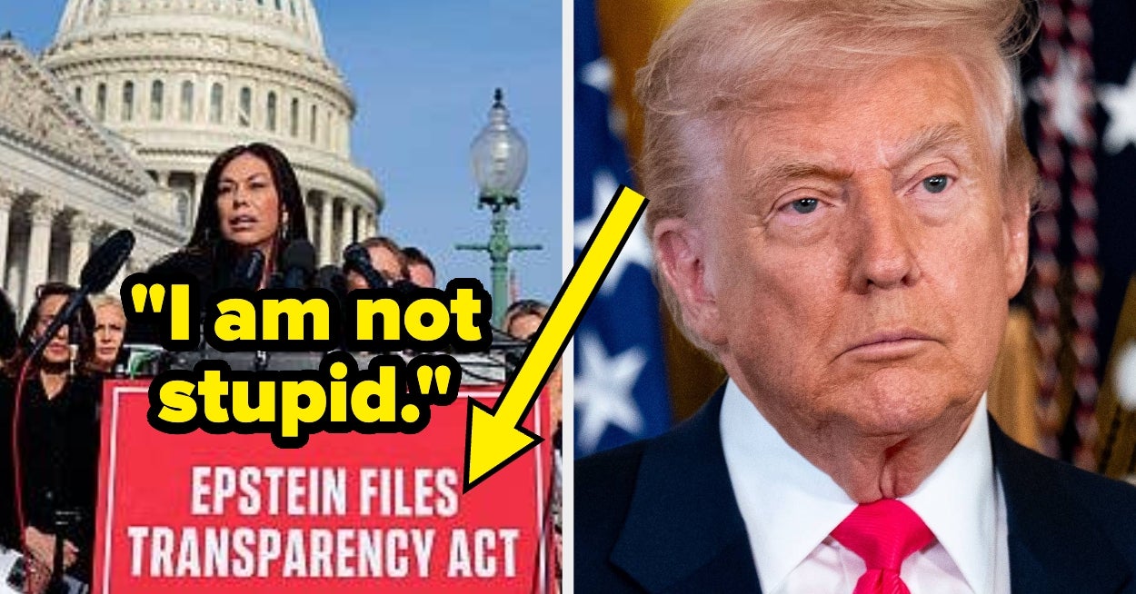 Ahead Of The Vote On Releasing The Epstein Files, This Abuse Survivor Shared Her Message For Trump