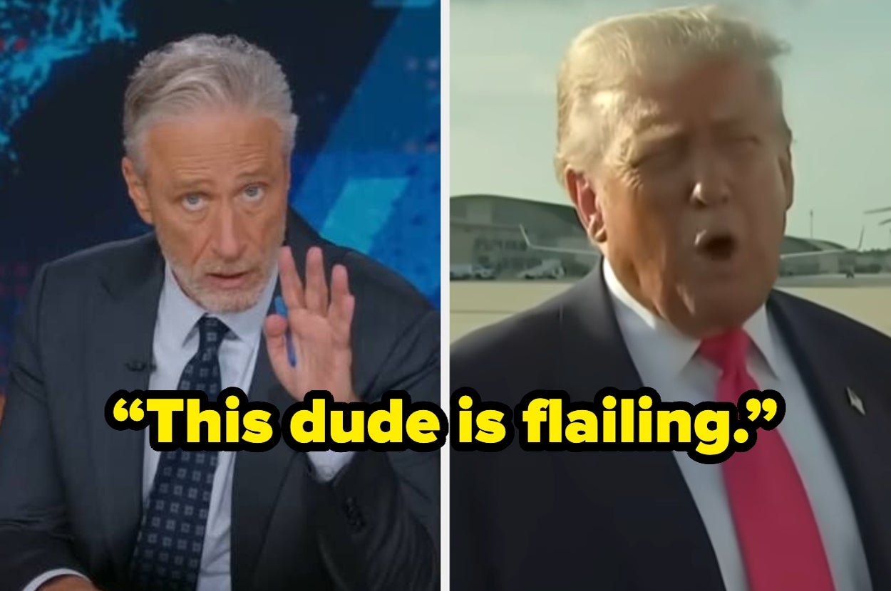 Jon Stewart Showed How Donald Trump's "Facade Is Crumbling" After Playing A 2022 Clip That Explains Everything