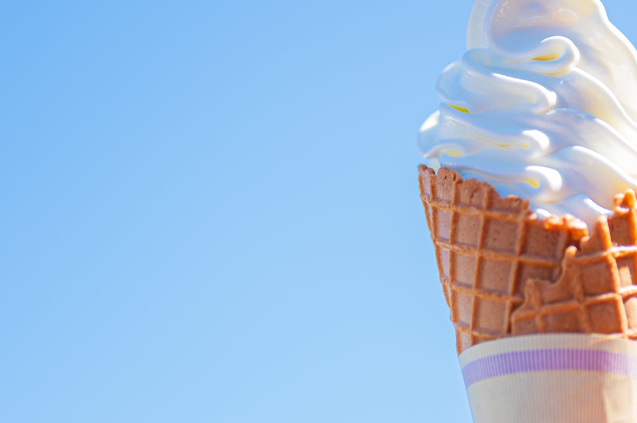 ソフトクリームのイメージ写真（Getty Images）