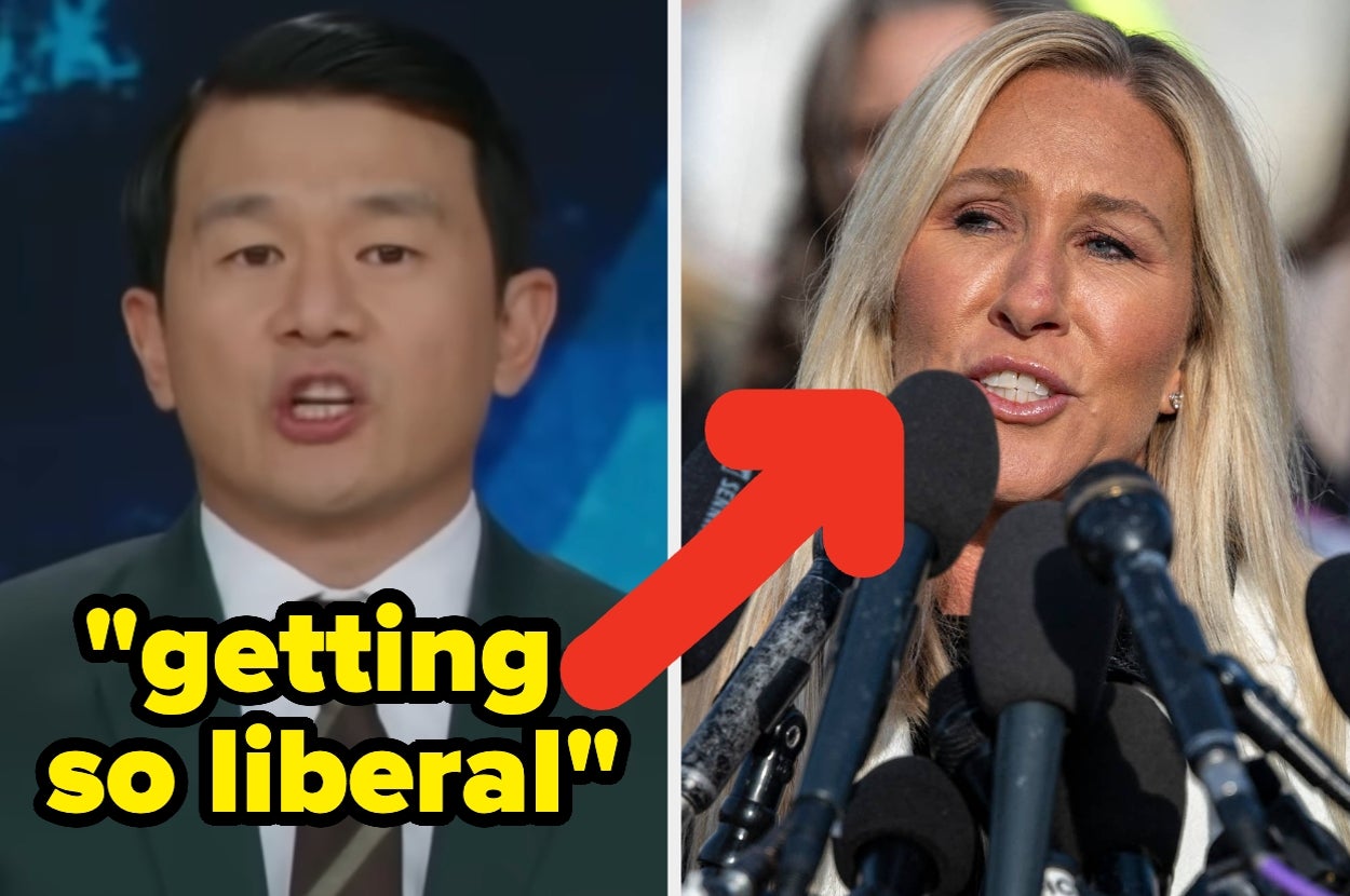 "The Daily Show" Couldn't Believe How "Liberal" Marjorie Taylor Greene Sounded In This Clip From Her Recent Speech