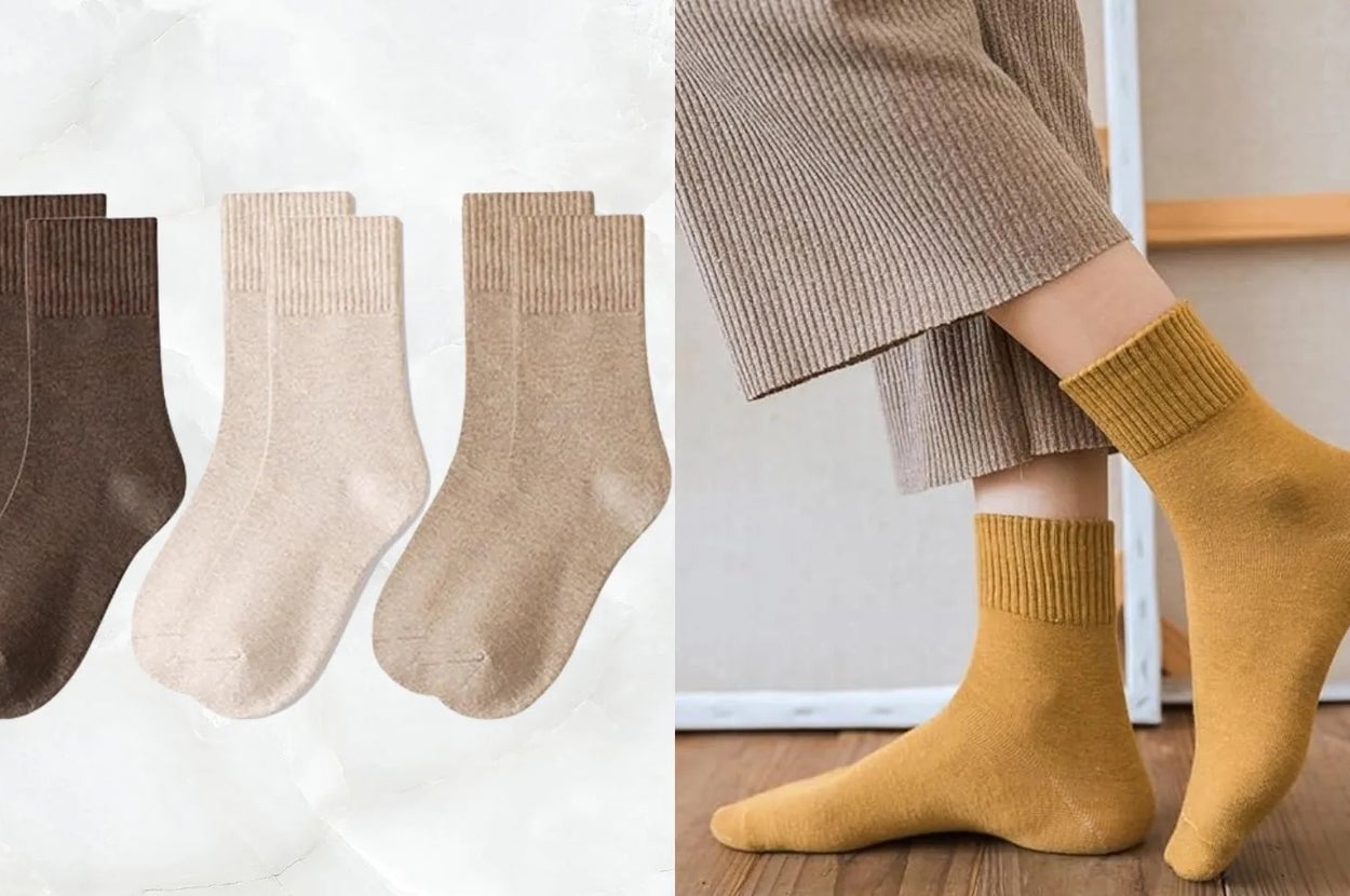 These $10 Amazon Socks Look And Feel Like A Splurge-Y Boutique Purchase